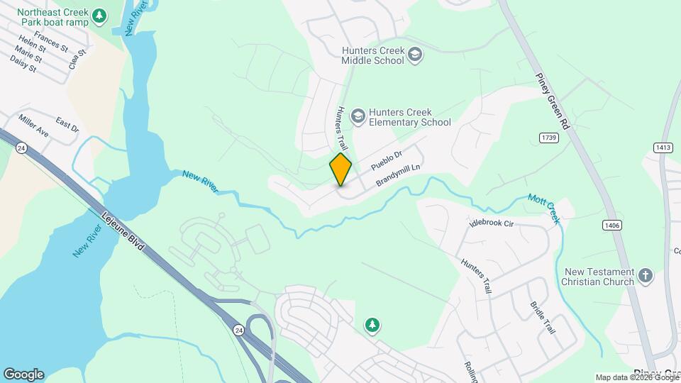 1068 W Pueblo Dr Map and Location Details