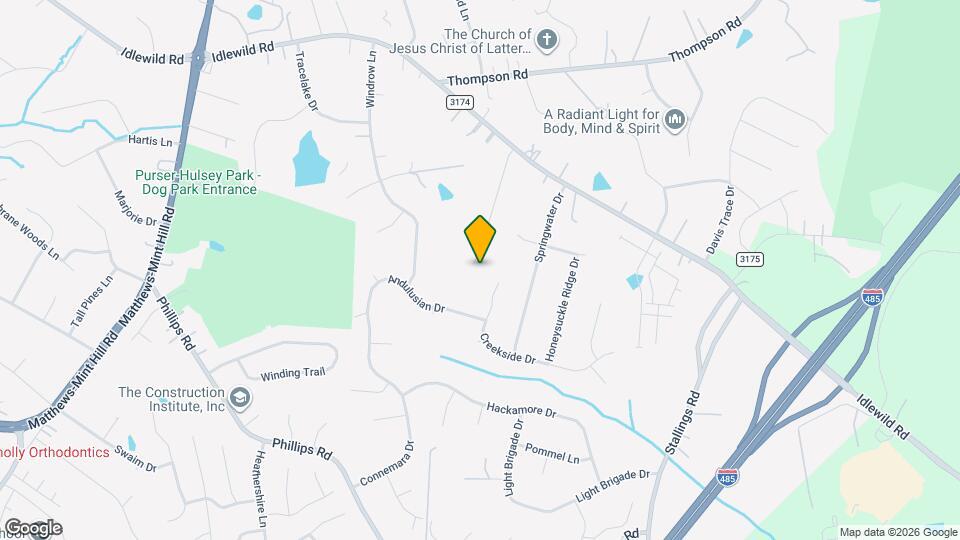 13930 Idlewild Rd Map and Location Details