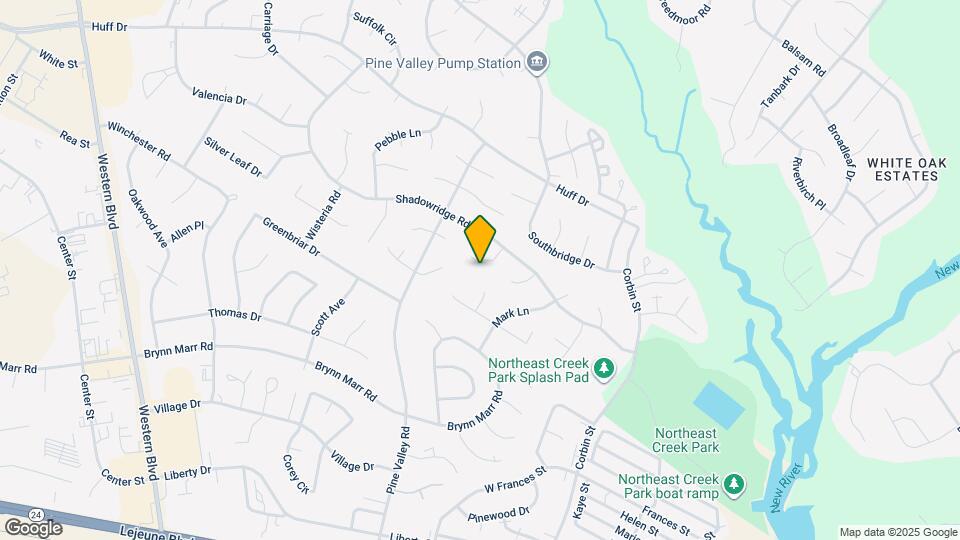 709 Terrace Ct Map and Location Details