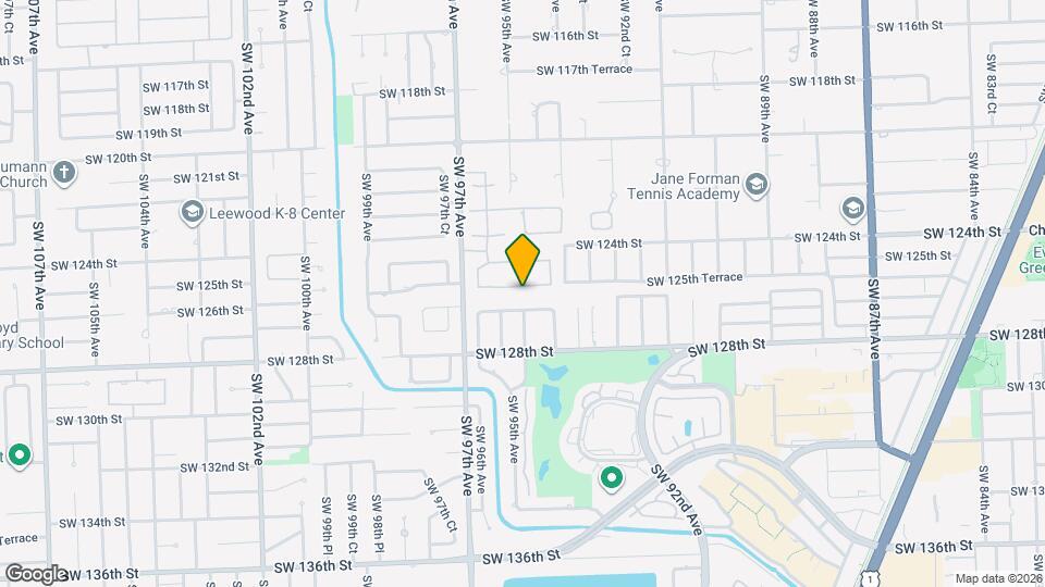 9494 SW 125th Ter Map and Location Details