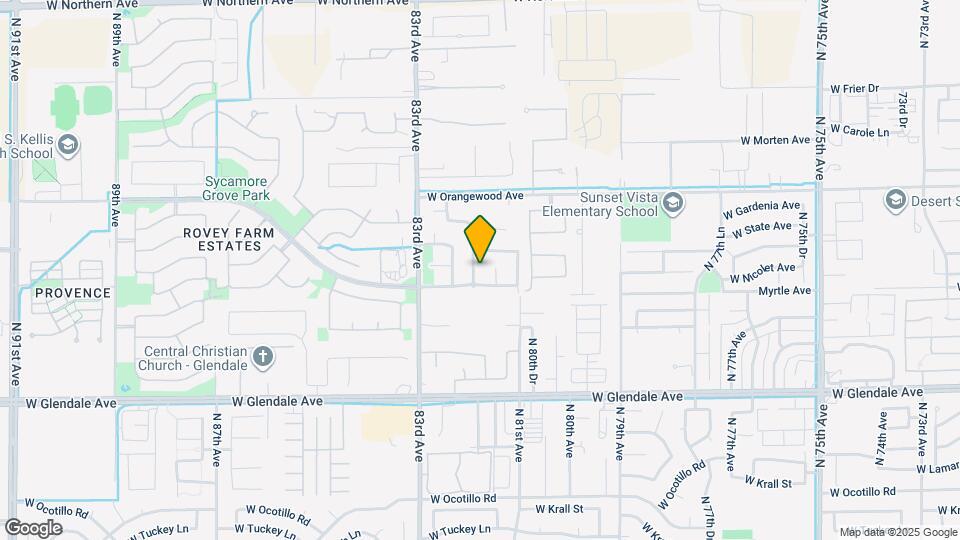 7323 N 82nd Ave Map and Location Details