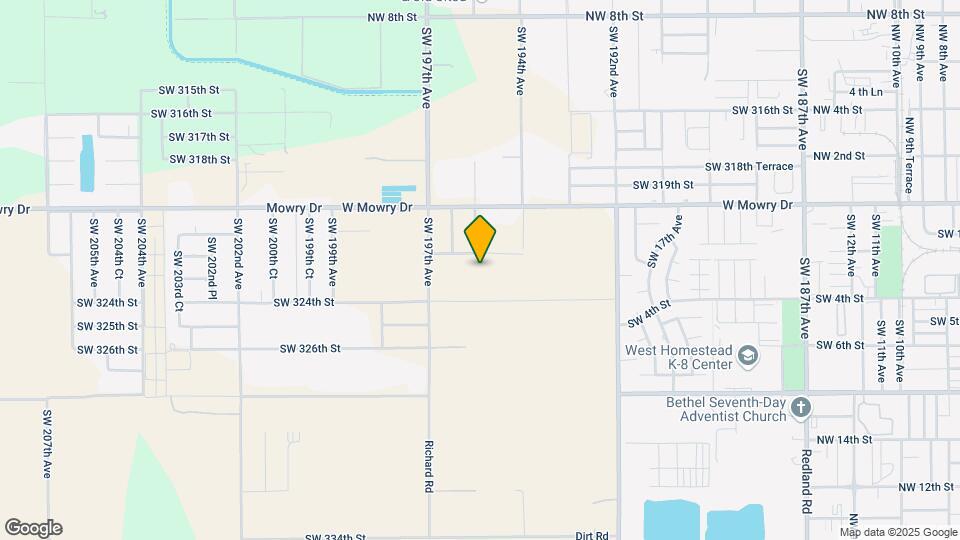 32241 SW 195th Ave Map and Location Details