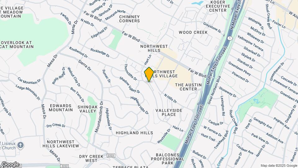 6820 Old Quarry Ln Map and Location Details