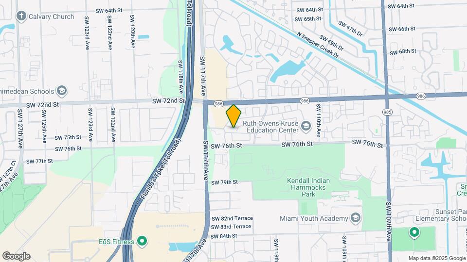 7380 SW 114th Pl Map and Location Details