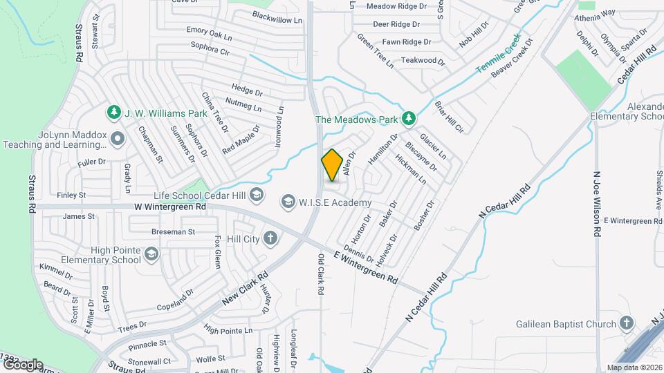 1505 Curtis Ln Map and Location Details