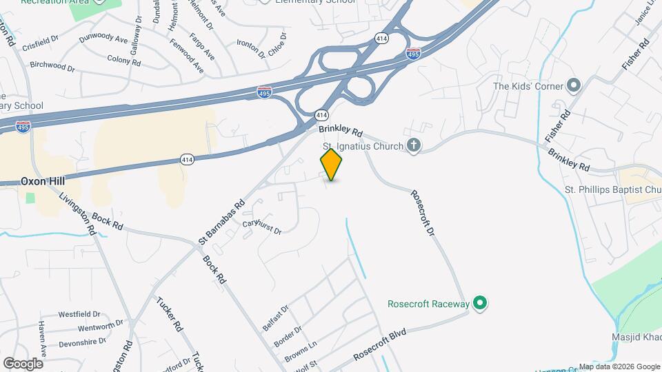 6204 Barrowfield Ct Map and Location Details