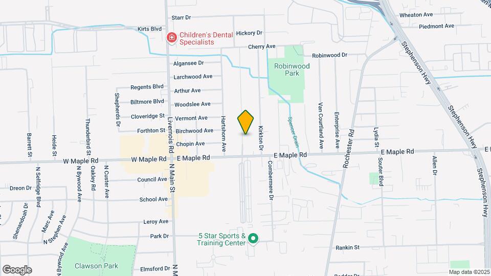 1686 Beech Ln Dr Map and Location Details