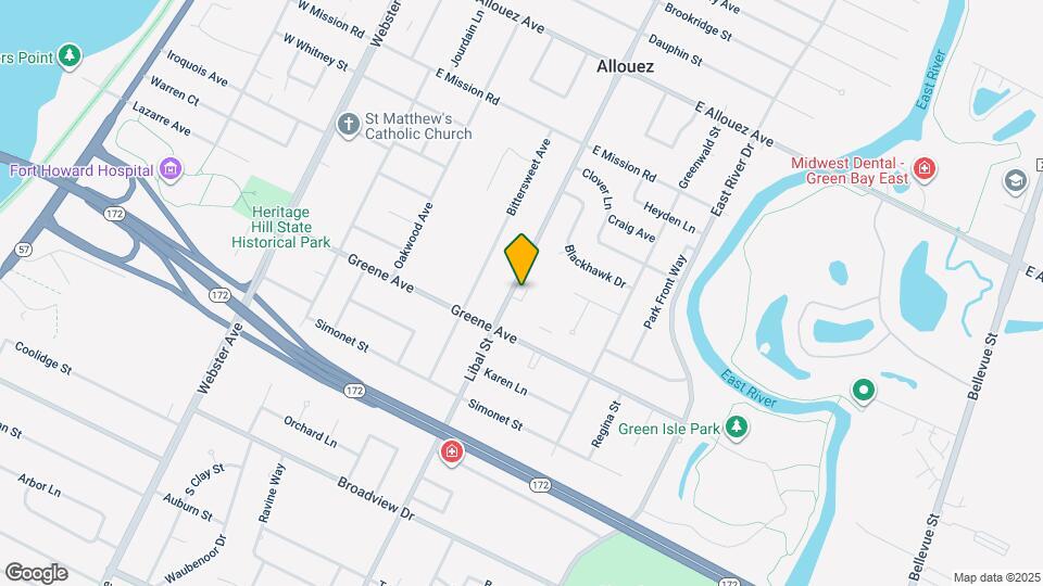 2611 Libal St Map and Location Details