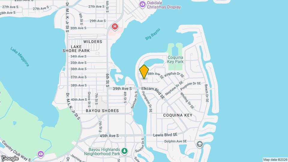 3874 Pompano Dr SE Map and Location Details