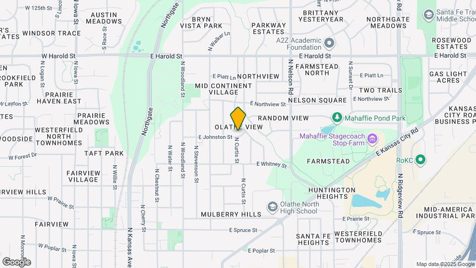 618 E Johnston St Map and Location Details