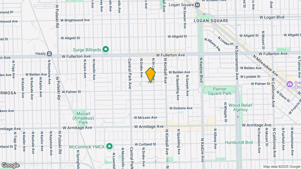 3509 W Lyndale St Map and Location Details