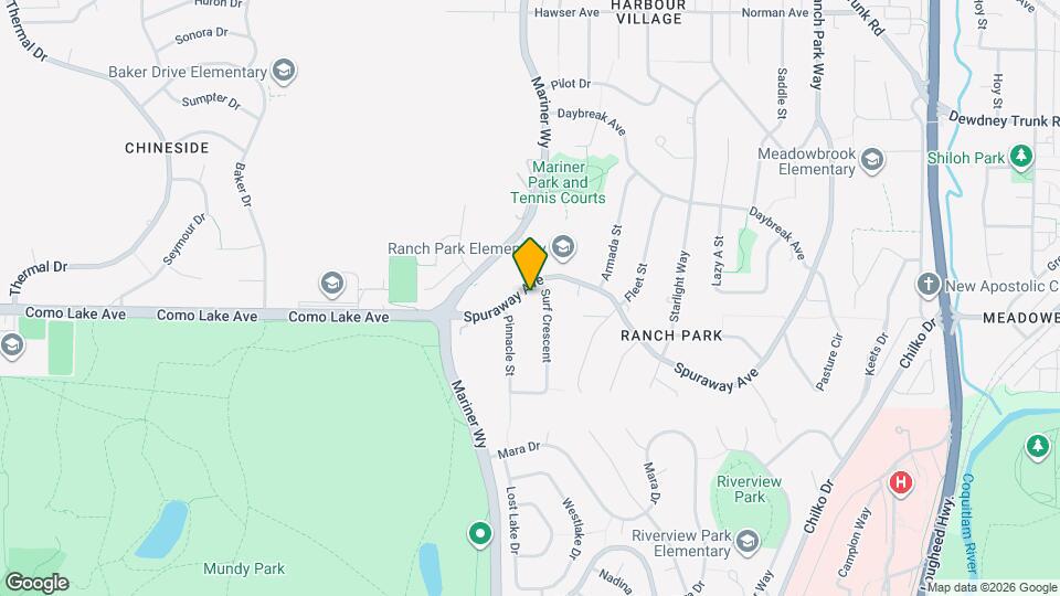 2626 Spuraway Ave Map and Location Details