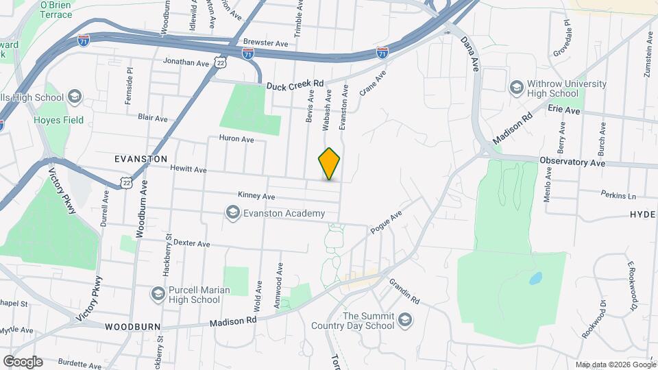 2031 Hewitt Ave Map and Location Details