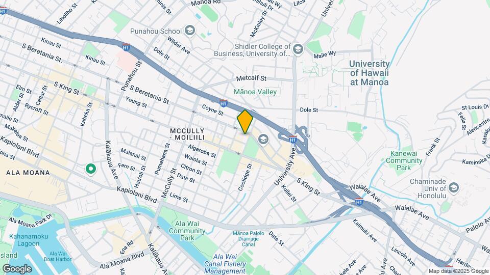 1116 Isenberg St Mapa y Detalles de la Ubicación