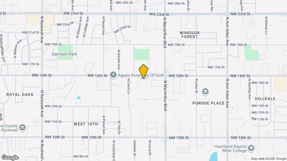 1621 Kavel Dr Map and Location Details