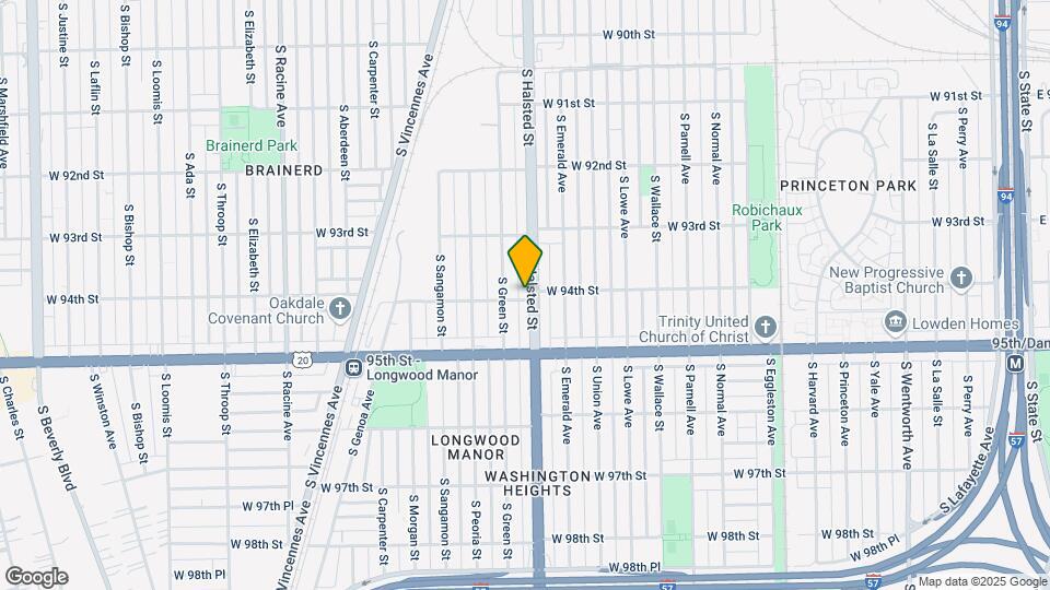 9360 S Halsted St Map and Location Details
