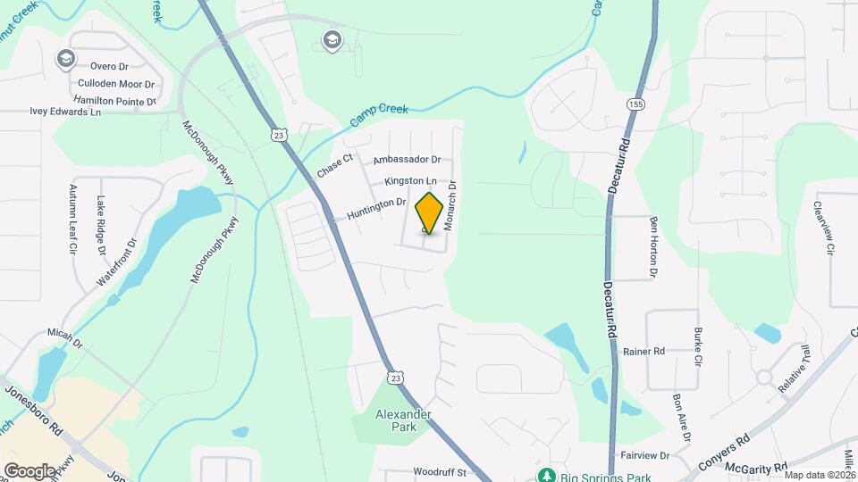 3020 Regal Dr Map and Location Details