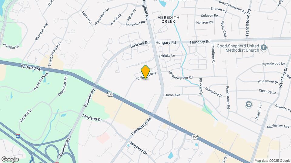 9640 Greenmeadow Cir Map and Location Details