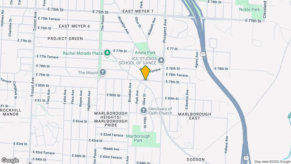 2301 E 79th St Map and Location Details