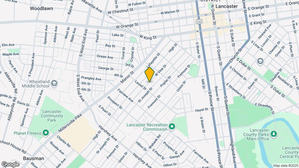660 west vine street, Unit 660 W Vine #3 Map and Location Details