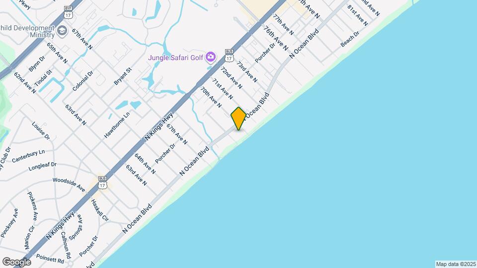 6900 N Ocean Blvd Map and Location Details