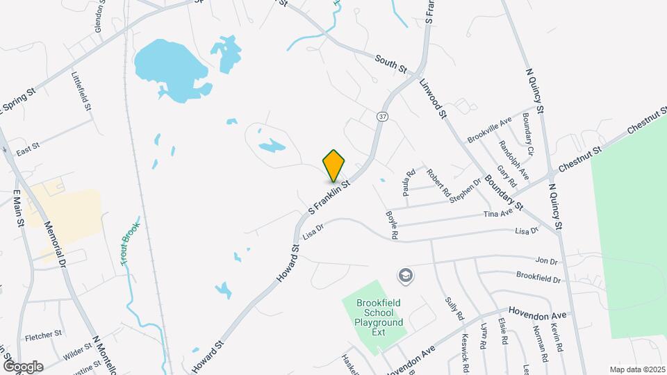 1058 S Franklin St Map and Location Details