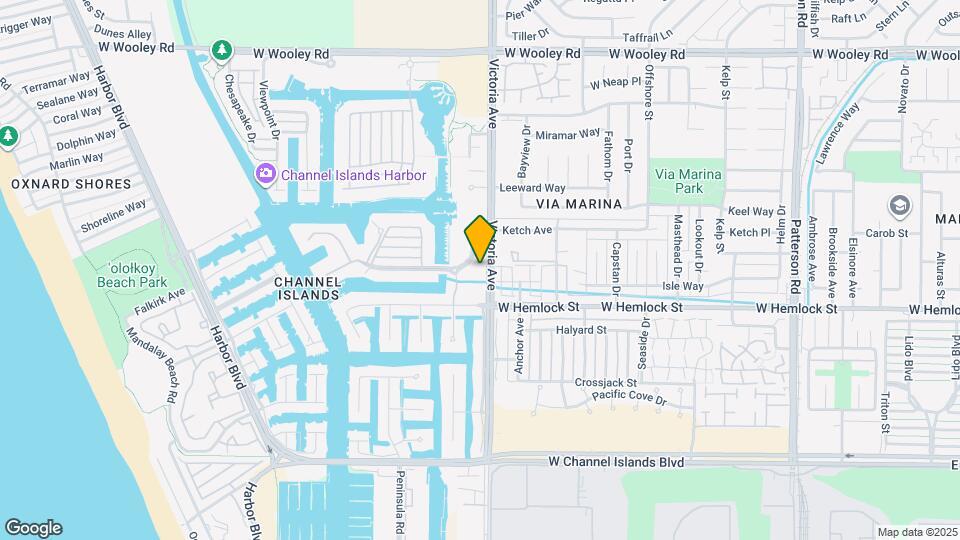 1901 S Victoria Ave Mapa y Detalles de la Ubicación