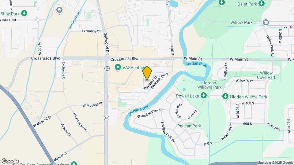 1254 Willowbrook Ln Map and Location Details