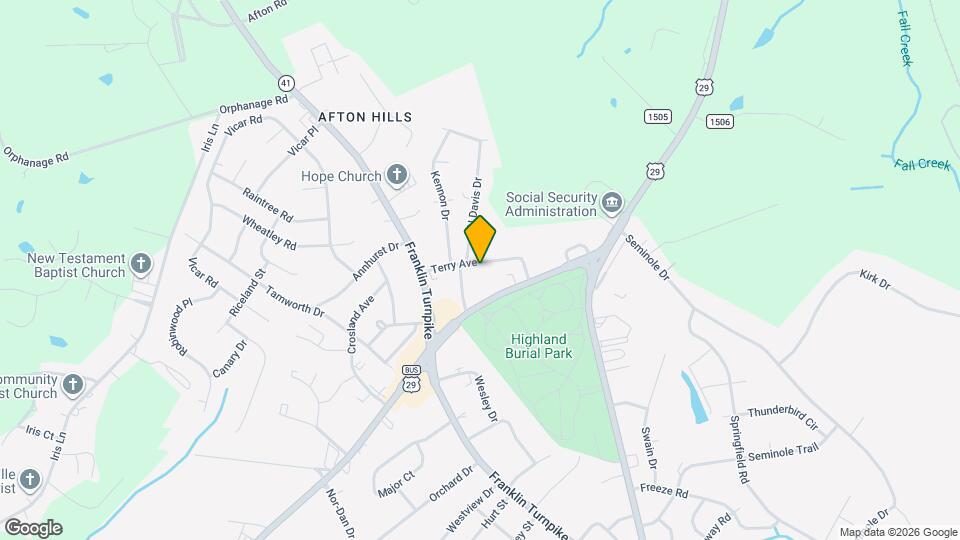 339 Terry Ave Map and Location Details