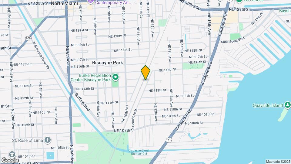 11316 Peachtree Dr Map and Location Details