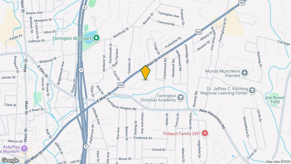 141 Irving Ave Map and Location Details