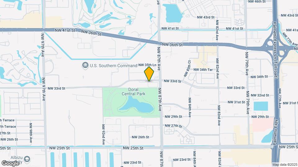 Furnished Studio-Miami - Airport - Doral Map and Location Details