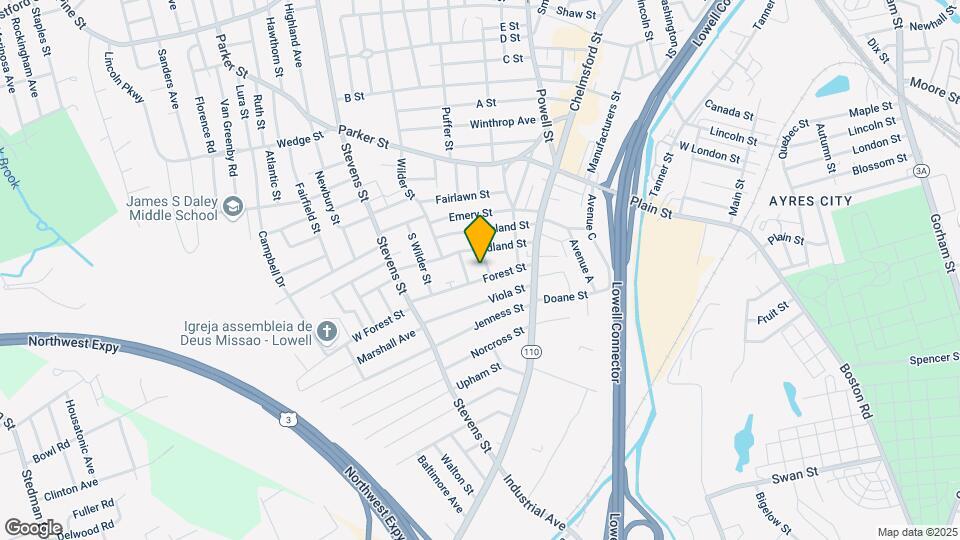 17-27 Linwood St Mapa y Detalles de la Ubicación
