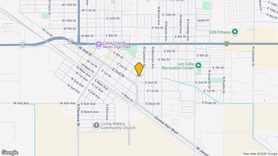 210 N Casa Grande Ave Map and Location Details