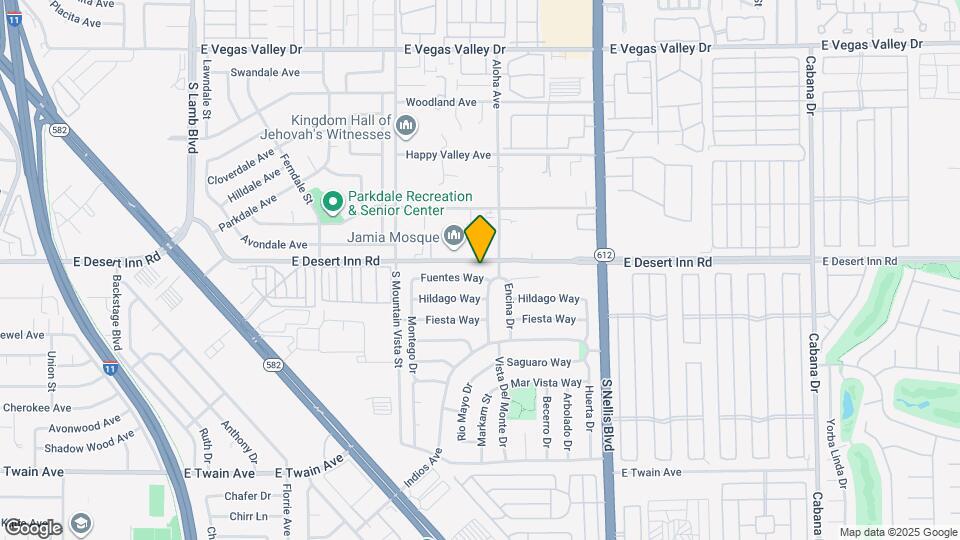 4790 Fuentes Way Map and Location Details