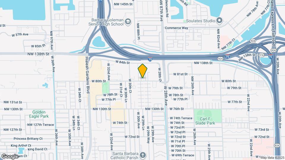 2925 W 80th St, Unit apt 112 Map and Location Details