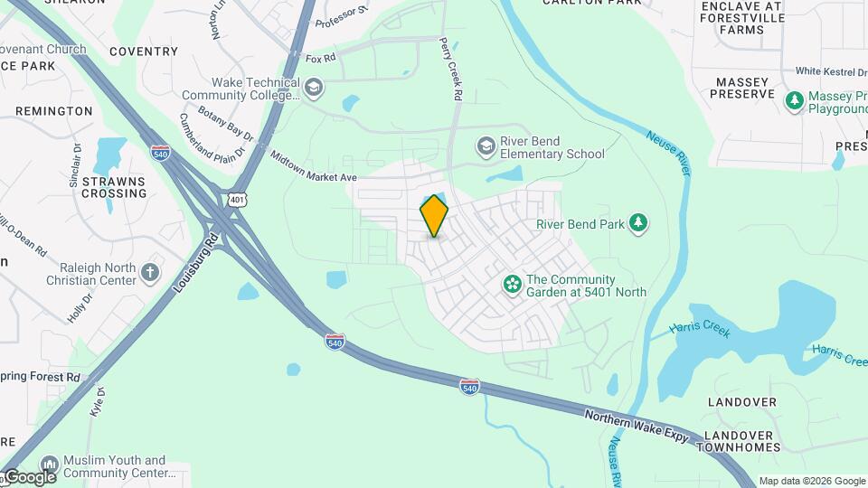 6428 Giddings St Map and Location Details