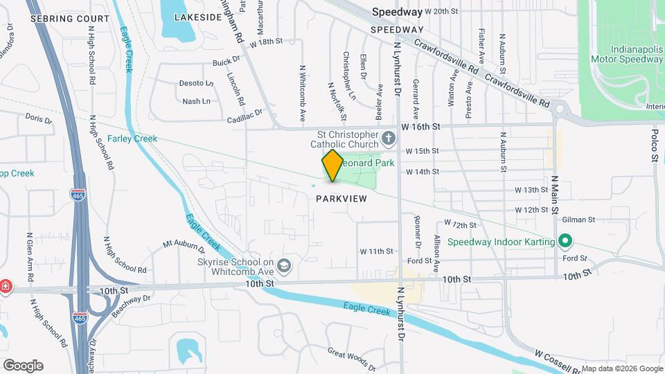 1347 Norfolk Cir Map and Location Details