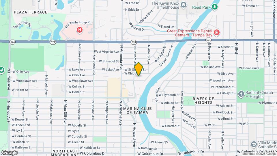 2211 W Woodlawn Ave Map and Location Details