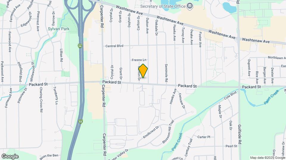 4259 Packard St Map and Location Details