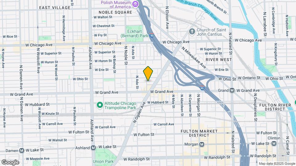 1248 W Race Ave Map and Location Details