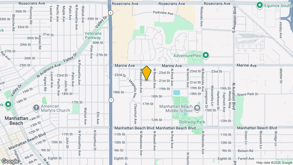 1320 21st St Map and Location Details