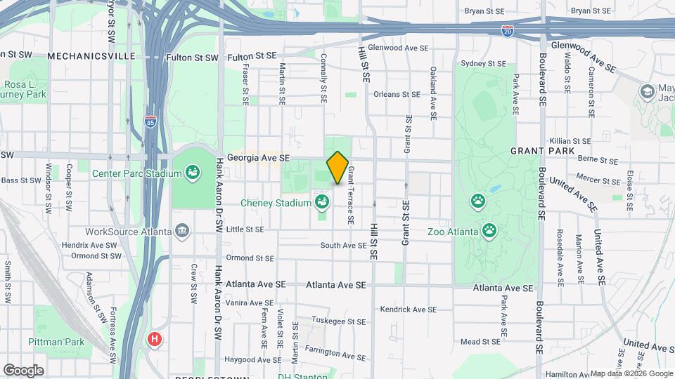 712 Connally St SE Map and Location Details