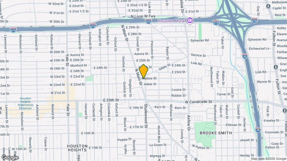 1205 Nadine St Map and Location Details