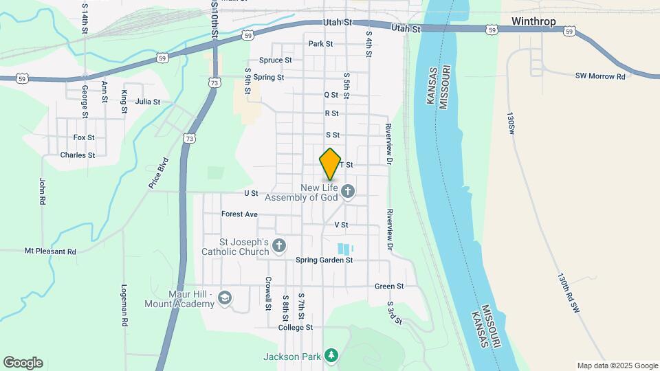 928 S 6th St Map and Location Details