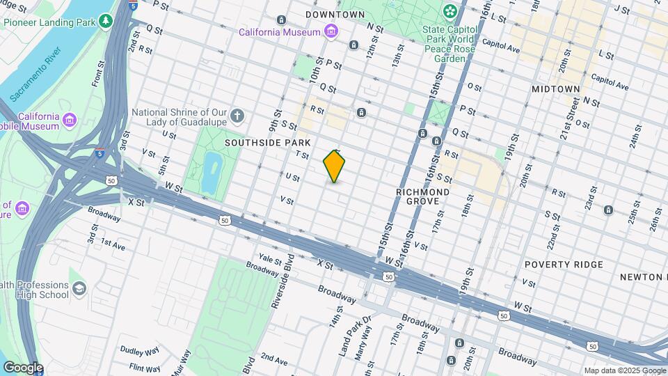 1209 U St Map and Location Details