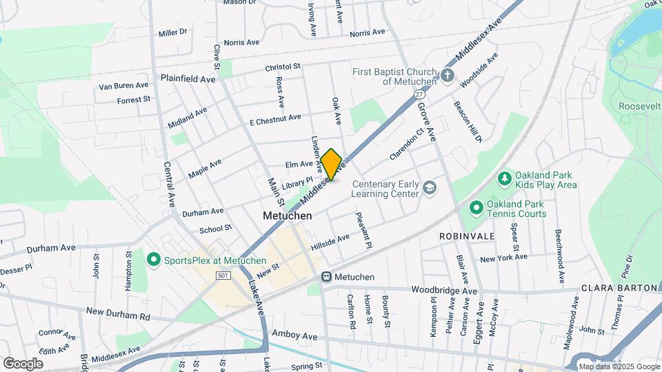 443 Middlesex Ave-Unit -1N Map and Location Details