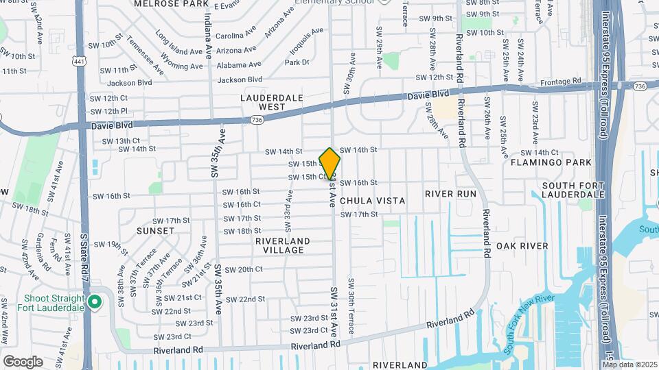 3101 SW 16th St Map and Location Details