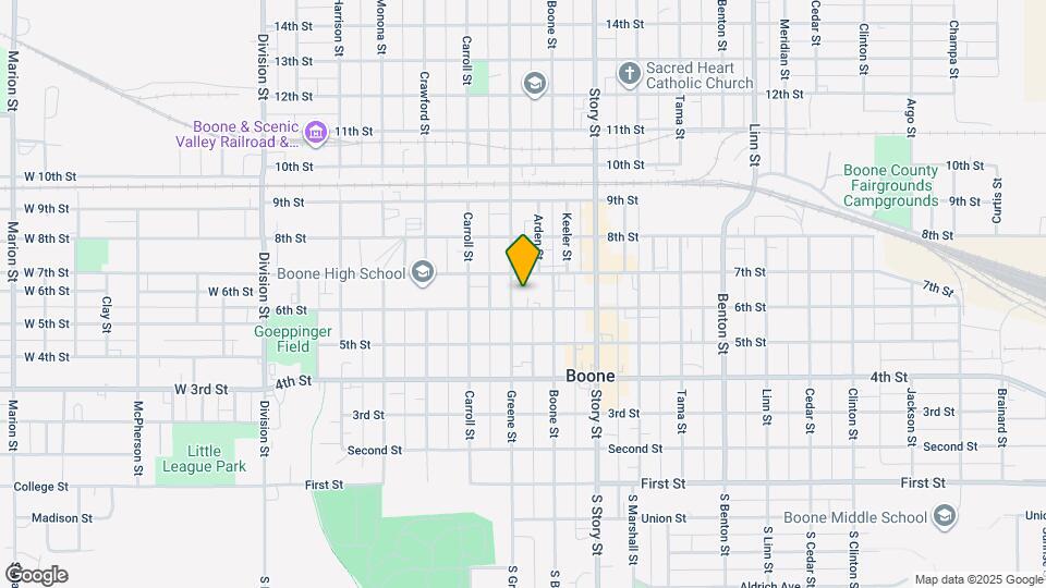 721 6th St Map and Location Details