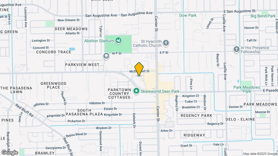 401 W Pasadena Blvd Map and Location Details